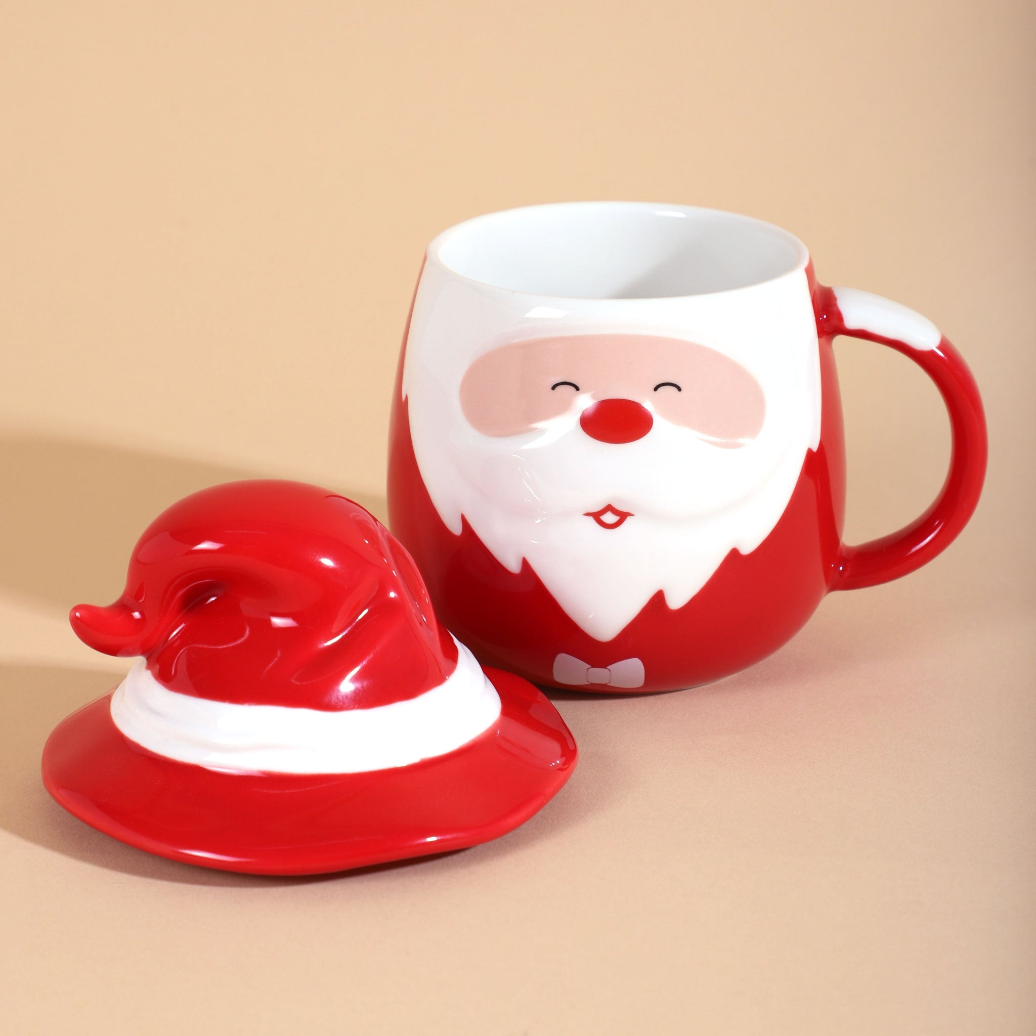 Red Hat Santa Mug