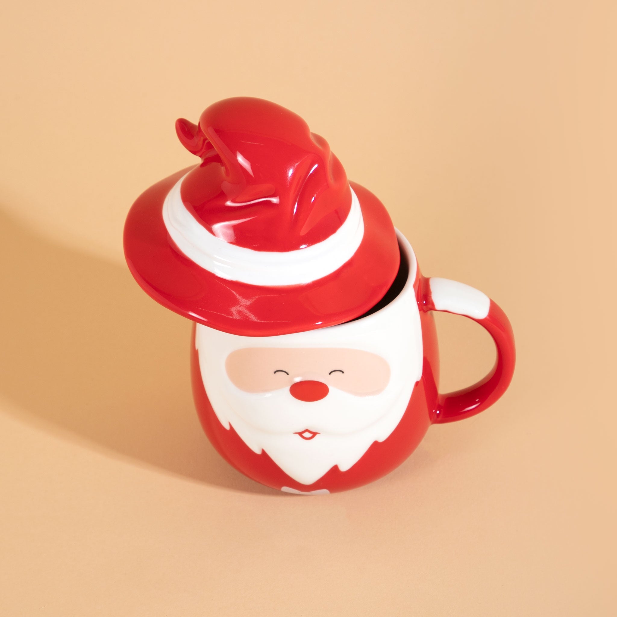 Red Hat Santa Mug