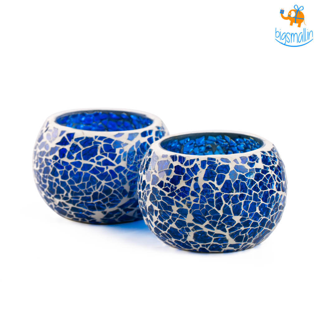 Mosaic Candle Holder - Set of 2