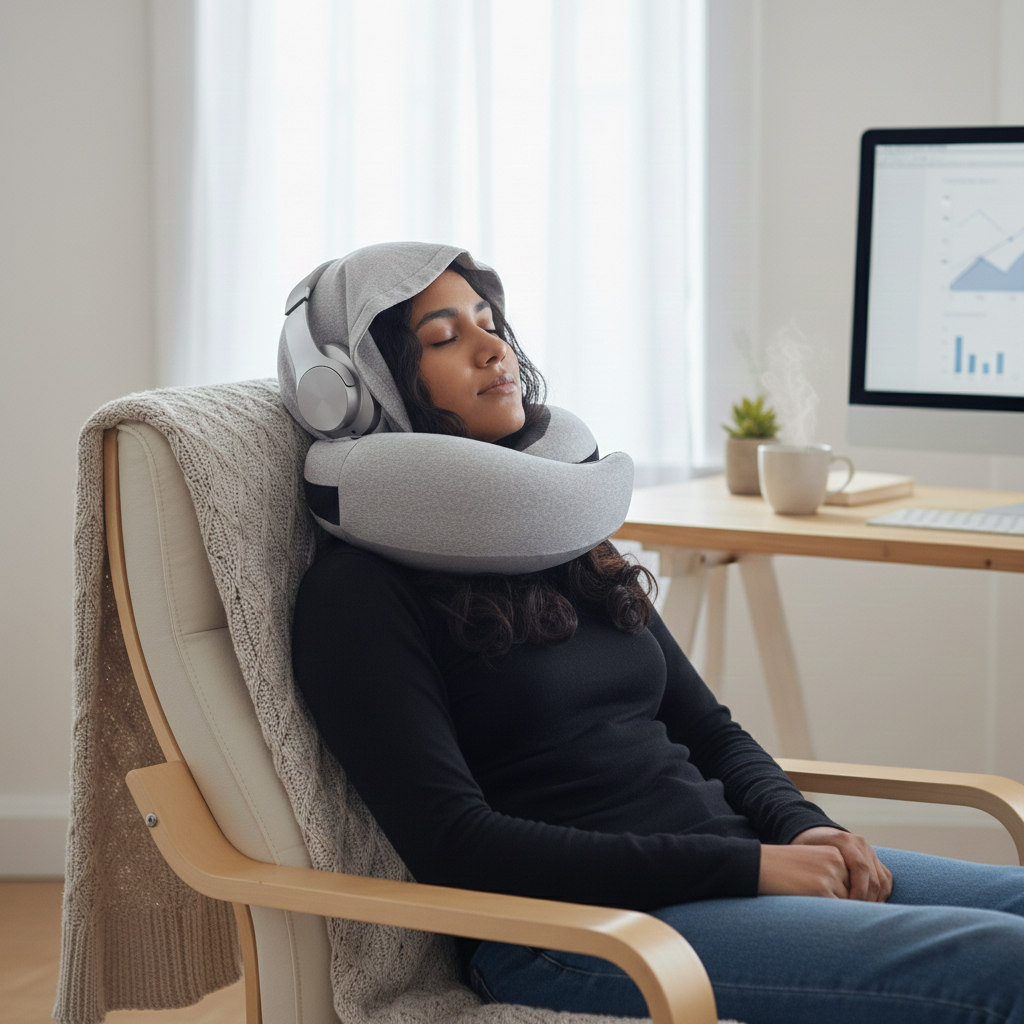 Bigsmall Nap Ninja Neck Pillow