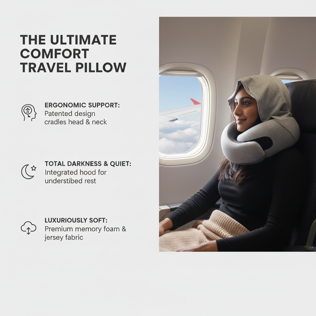 Bigsmall Nap Ninja Neck Pillow