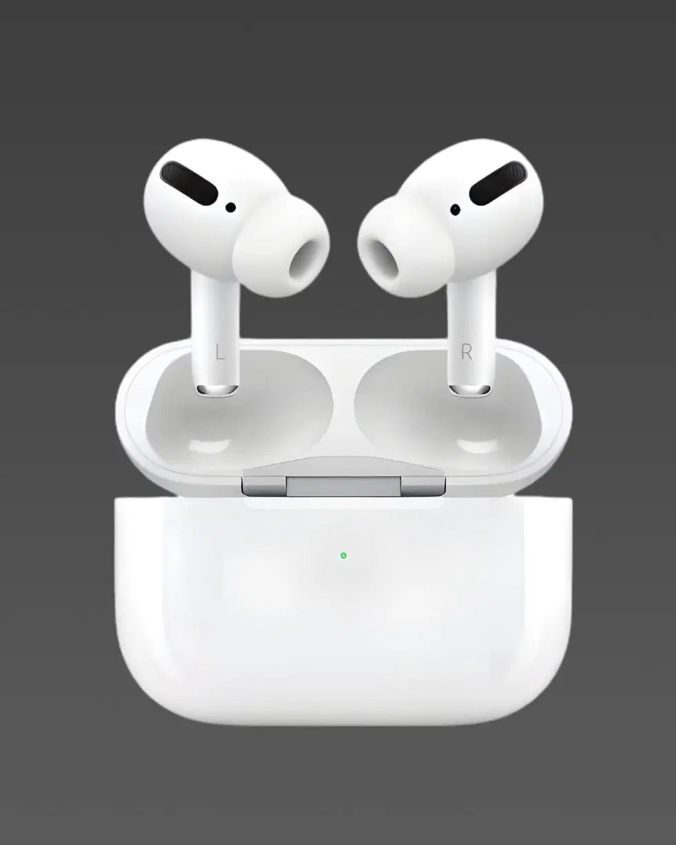 Air-pods Pro with Wireless Charging Case with Sensor Enabled Bluetooth Headset (White, True Wireless)